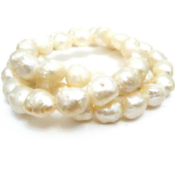 Gold Blush/White Granulated Pearls - Image 3