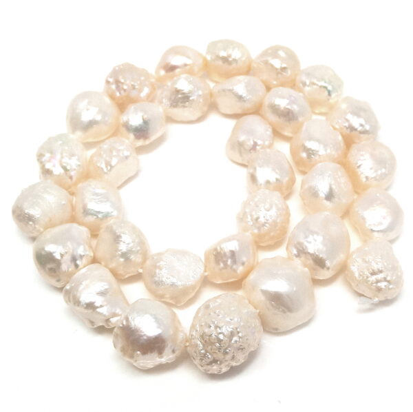 Gold Blush/White Granulated Pearls