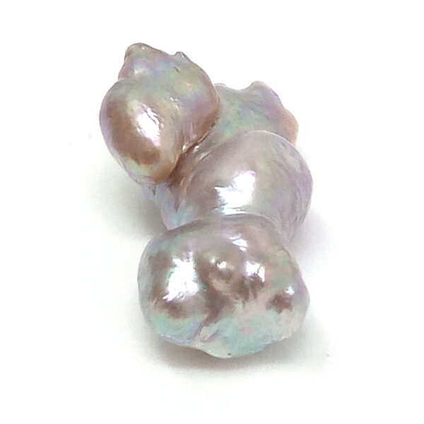 Silver Grey Small and Lumpy Pearl - Image 2