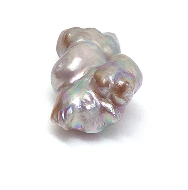 Silver Grey Small and Lumpy Pearl - Image 3