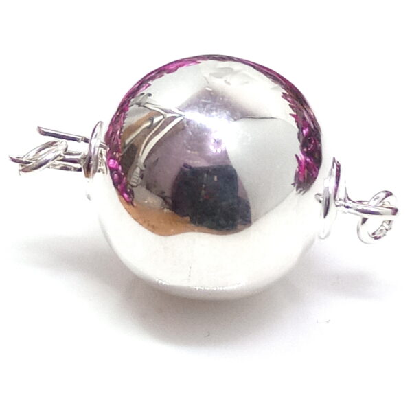 14mm Sterling Silver Ball Clasp